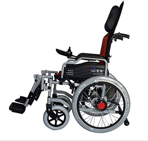 גלגלים חשמלי כיסא גלגלים, נכים כיסא גלגלים, אחורי שכיבה, אוטומטי בלם