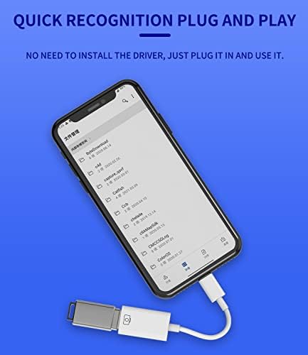 מתאם iPhone OTG דונגל ברק זכר ל- USB כבל ממיר נשי USB עבור Apple 14 13 12 11 Pro Max Mini XR X SE