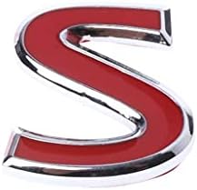מדבקות מכוניות של Seayaho, מדבקת תג סמל מתכת אדומה לאינפיניטי Q50 Q50L Q30 Q70