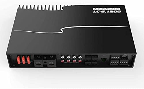 AudioControl LC-6.1200 מגבר רב-ערוצי בעל עוצמה גבוהה עם Accubass עם AudioControl ACR1 מרחוק למעבדי