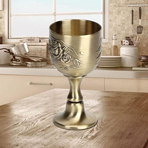 בציר גביע גביע, בולט ברונזה יין כוס מיני יין משקפיים אירופאי מימי הביניים רויאל נחושת כוס יין לשתייה