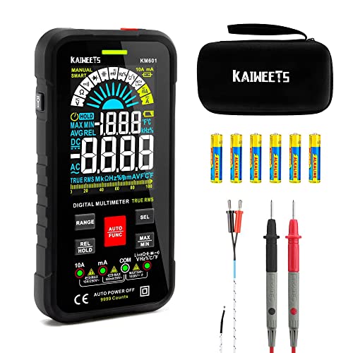 Kaiweets Multimeter Multimeter KM601 ומד מהדק HT206D