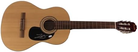 Lee Brice חתום על חתימה בגודל מלא פנדר גיטרה אקוסטית עם אימות JSA - חתיכת מוזיקת ​​קאנטרי, אהבה