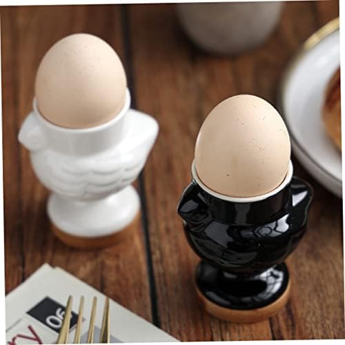 5 יחידות פסחא ביצת מגש ילדים רגלית מתנת מכולות קרמיקה ביצים רך ביצה מחזיק מטבח ביצה ארגונית קרמיקה מחזיק