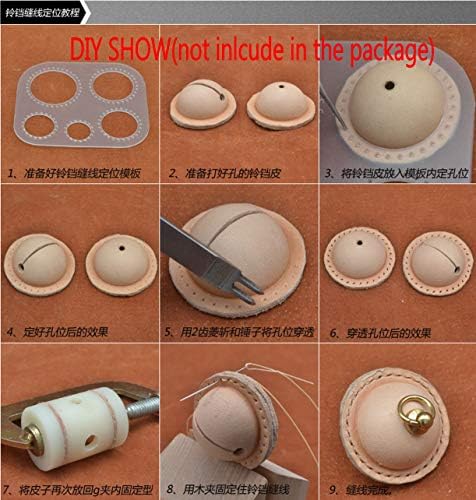 Welliestr 3 Stlye Diy Carder/פעמון עור/רצועת יד מלאכת עור PVC ערכת תבנית תבנית