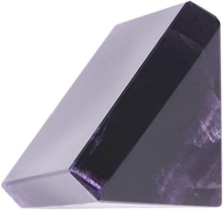 פירמידה קריסטל זרודיס, פירמידה אמטיסטית פירמידה סגולית סגולית פסלוניט פלוריט למאמר ריהוט לקישוט משרדים ביתי