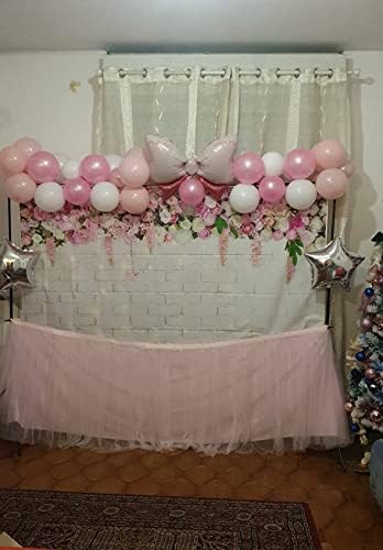 גליטר לבן לבני קיר פרחי צילום רקע עבור אמהות יום פרח קיר רקע לחתונה כלה מקלחת תינוק מקלחת יום נישואים מסיבת
