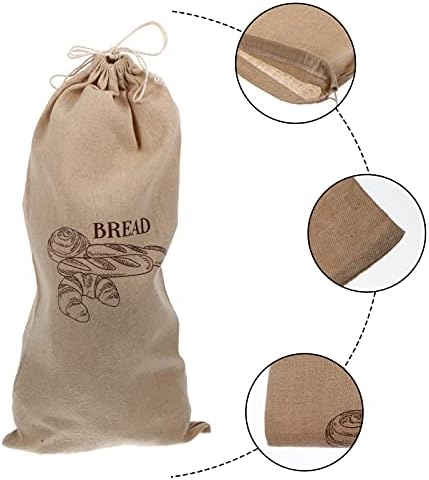 המוטון צרפתית לחם צרפתית לחם לחם תיק כותנה לייצר שקיות לשימוש חוזר תוצרת בית לחם שקיות טבעי מולבן לחם שקיות