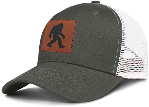 כובע נהג משאית עור מדומה-כובע חיצוני וציד ודיג לנשים גברים כובע סנאפבק רשת