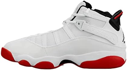 נעלי כדורסל של ג'ורדן לגברים 6 נעלי כדורסל 322992-012 לבן/אוניברסיטה אדום