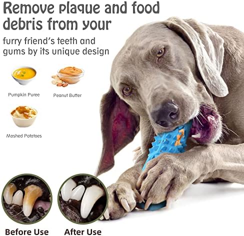 צעצועי כלבים של מירוץ חיות מחמד לחיכות אגרסיביות גזע גדול בינוני עמיד עמיד צעצועים כלבים חריקים עם מברשת שיניים
