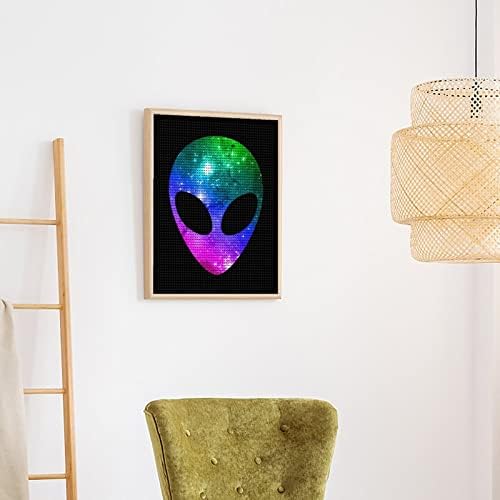 קוסמוס צבעוני חלל זר ראש מותאם אישית יהלומי ציור ערכות צבע אמנות תמונה על ידי מספרים עבור בית