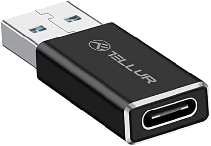 Tellur USB-A ל- USB-C מתאם, אלומיניום