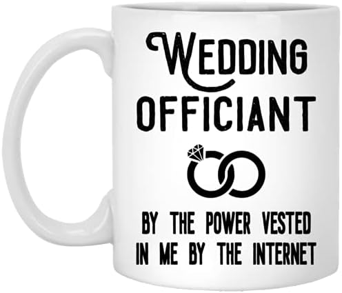 ספל חתונה רשמי על ידי הכוח המוקנה לי על ידי רעיונות האינטרנט למתנות איסור פרסום 11 עוז