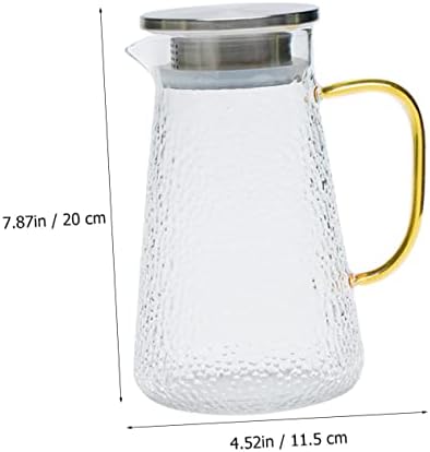 זכוכית קאבילוק קנקן כד זכוכית עם מכסים עם מיכלי ואקום מיכלים עם מכסים Dispensador de Clear Container