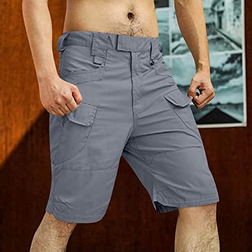 מכנסיים קצרים טקטיים של Wenkomg1, גזעים צבאיים באורך ברך 11 אינץ