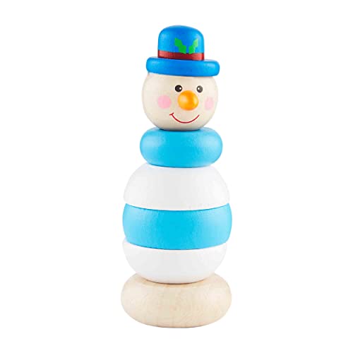 צעצוע מערמת חג המולד של בוץ פאי בוץ, איש שלג, 5 x 2 דיא
