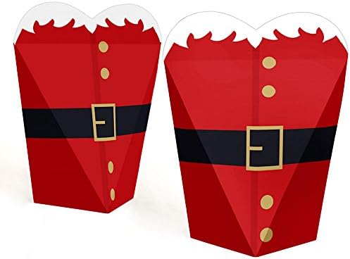 נקודה גדולה של אושר ג'ולי סנטה קלאוס - טובות מסיבות חג המולד - קופסאות טובות בצורת מתנה לנשים