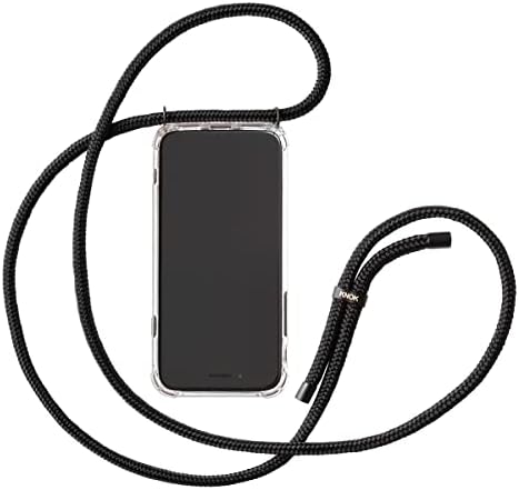 מארז טלפון של קנוק קרוסבוי תואם לאייפון של אפל - מארז TPU עם רצועת טלפון של מחזיק צוואר נייד