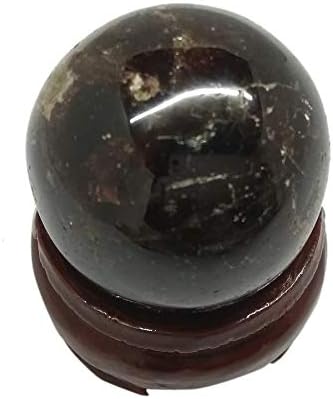 סיטונאות גמלה טבעית גרנט טבעי 40-45 ממ כדור כדור אבן חן A+ מגולף יד מגולף מזבח ריפוי מסירות פוקוס צ'אקרה