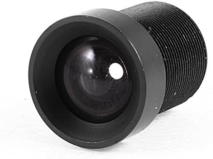 החלפת UXCELL מצלמת תיבת CCTV שחורה 4 ממ עדשת לוח אורך מוקד F1.4