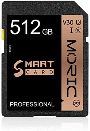 כרטיס זיכרון כרטיס SD 512GB SD אבטחה במהירות גבוהה אבטחה Digita כרטיס 10 למצלמה דיגיטלית, Vlogger ו- Videoblapher