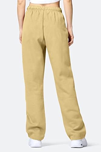 מכנסי טרנינג מרופדים של מכנסי טרנינג מרופדים מכנסי רגל ישר רחבים