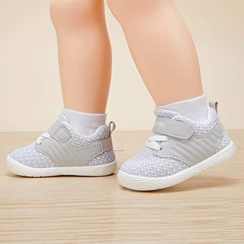 תינוק ילד ילדה נעליים לנשימה רשת הליכה נעליים קל משקל החלקה סניקרס תינוקות ראשון הליכונים 6 9