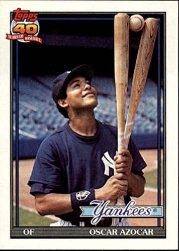 1991 Topps 659 Oscar Azocar NM-MT Yankees