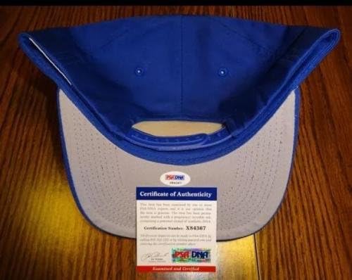 דארל פורטר חתם על קנזס סיטי רויאלס כובע סנט לואיס קרדינלס 1982 WS MVP PSA - כובעי חתימה