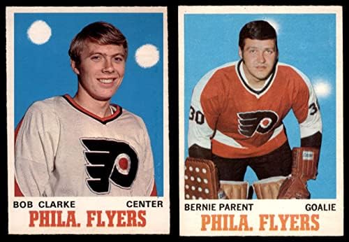 1970-71 O-PEE-CHEE FILADELPHIA FLYERS צוות סט פילדלפיה פליירים VG/EX+ פליירים