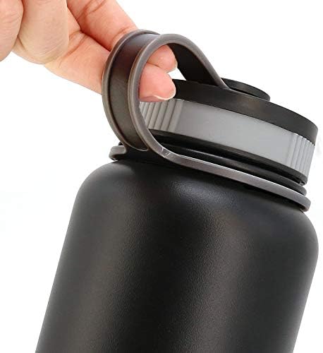 מכסה החלפת בורג טוויסט גמיש עבור בקבוק הידרו פה רחב 16, 18, 20, 32, 40,64oz BPA ספל נסיעות חופשי מכסה
