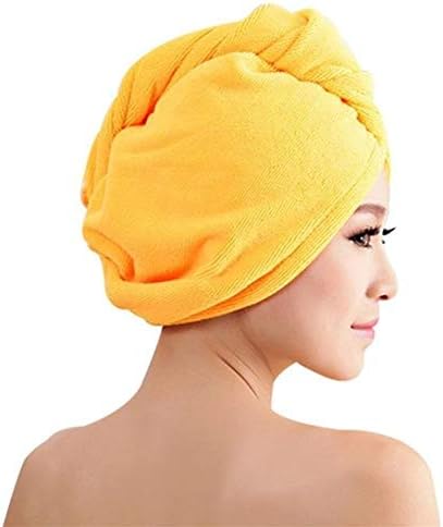WFAR מיקרופייבר ייבוש מגבת שיער יבש מגבת קסמים כובע עטוף כובע מוצרים סניטריים נשים מכסה מקלחת אביזרי אמבטיה