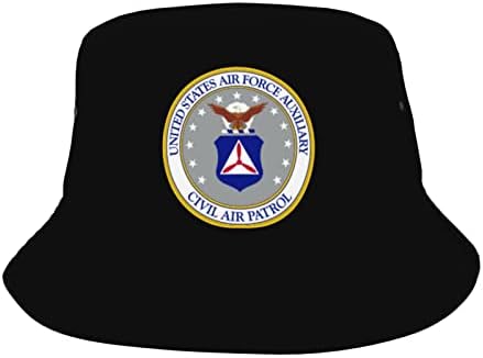 כובעי דלי סיור אוויר אזרחי יוניסקס כובע שמש כובע אריזת דייג חיצוני כובע חופשת ספורט.