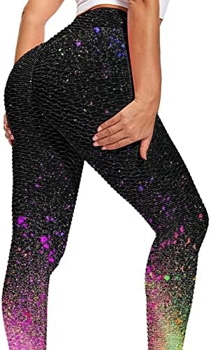 מכנסי יוגה Vedolay פלוס מותניים בועות בגודל יוגה מכנסיים ארוכים מכנסיים ארוכים פעילות גופנית חותלות