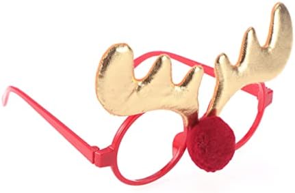 משקפיים של ABOOFAN 2 PCS ללא תחפושת לקרניים מעדיפים לבוש צבי לבוש מתנות חידוש מתנות אבזרים משקפי שמש