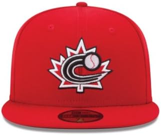 עולמי בייסבול קלאסי 2013 קנדה רשמית בשטח 5950 כובע מצויד, אדום