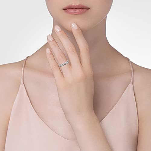 טבעת שרשרת גבול נשים בצורת יהלום מעוטרים זירקון טבעת אצבע טבעת טבעת טבעת טבעת נחושת טבעת פשוטה