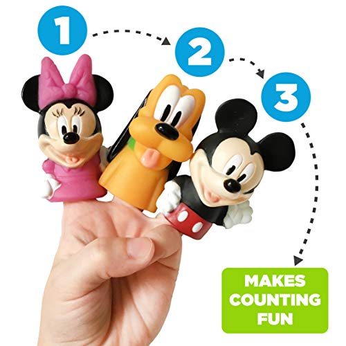 דיסני מיקי וחברים 10 חתיכה אצבע בובות-צד טובות, חינוכי, צעצועי אמבטיה, סיפור זמן, צעצועי החוף, למשחק