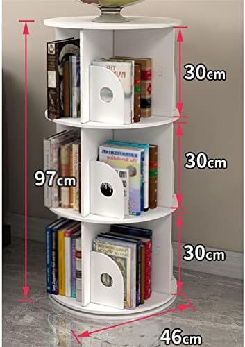 מרפסת טיימוביי מרפסת סיבוב מדף ספרים עץ ריבוד לוח פלסטי