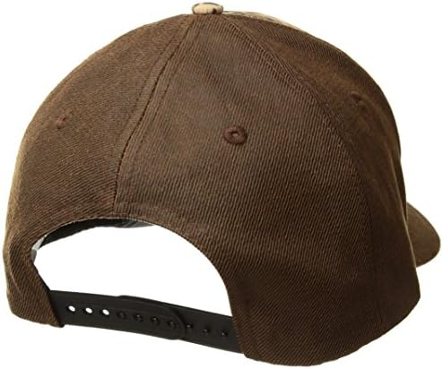 כובע גב בד פטריוט של אריאט לגברים, חום, מידה אחת