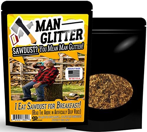 Gears Out Man Glitter Saddust - מתנת איסור פרסום מצחיקה לגברים - מיוצר בגאווה באמריקה