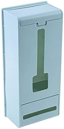 קופסת אחסון מעשית של ANNCUS קופסת אחסון עמידה לפלסטיק קופסת אחסון בצבע מוצק בקיר רכוב על קופסת שקיות זבל למטבח