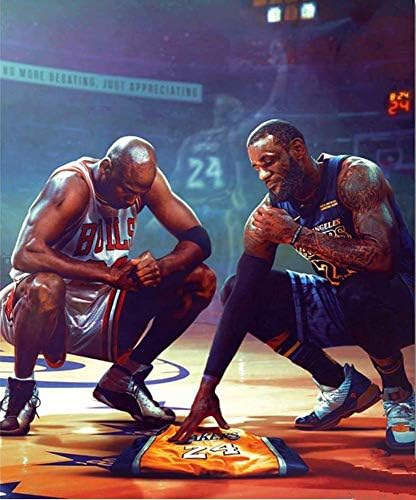 צבע כוכב כדורסל עם יהלומים - Maiyiyi 5d ציור יהלום עגול מלא ערכות סיכוי יהלומים ספורט לציור יהלום