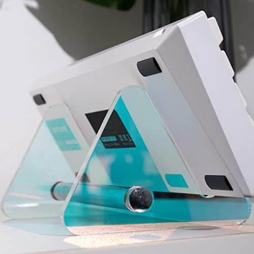 1-שכבה אקריליק מקלדת דוכן תצוגת צבעוני מכאני מקלדת מחזיק אחסון לוח מייצג לוח תמונה מסגרות