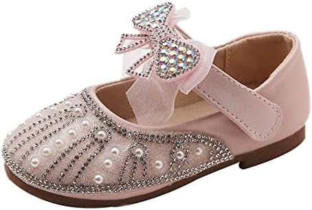נעלי ילדים ילדים נעלי עור קטנות סוליות רכות אופנה נעלי נסיכה ילדה קטנה נעליים מזדמנים