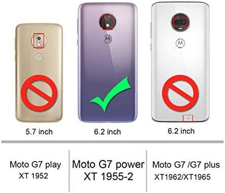 אוסופטר למארז כוח מוטו G7, Moto G7 Supra Case XT1955-2 פרחים פרחוני ספיגת זעזוע גמיש גמיש גומי גומי טלפון