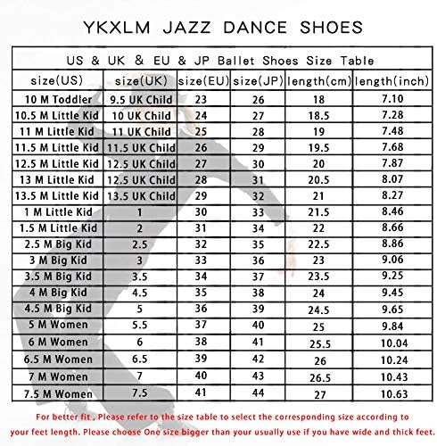 עור YKXLM עור ובד קנבס עליון וזמש מפוצל זמש בלט ג'אז בלט יוגה יוגה, דוגמנית TJJCGBJS