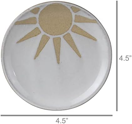 מגש אייקון השמש של הומארט, קוטר 4.50 אינץ ', קרמיקה