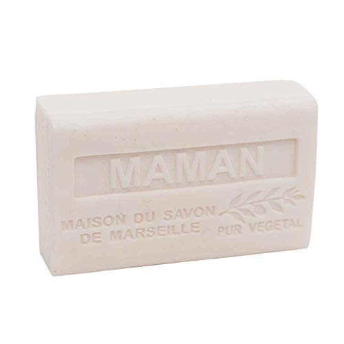 סבון דה מרסיי - סבון צרפתי עשוי חמאת שיאה אורגנית - ניחוח ממן-מתאים לכל סוגי העור-בר 125 גרם